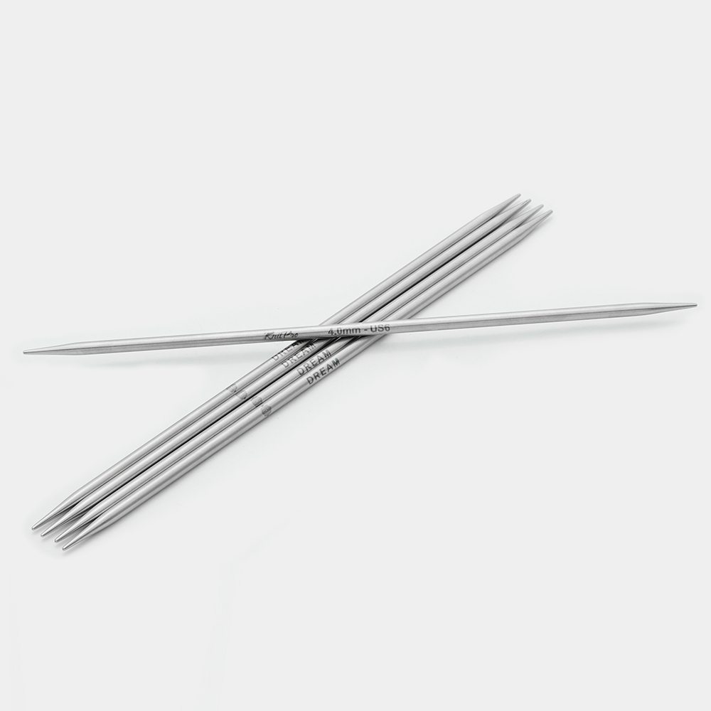Чулочные металлические спицы KnitPro Mindful, длина спицы 20 см