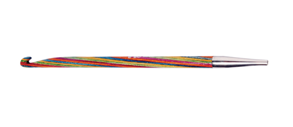 Деревянный крючок для тунисского вязания Simfonie Wood Knit Pro, без лески, 4 мм. Арт.20745