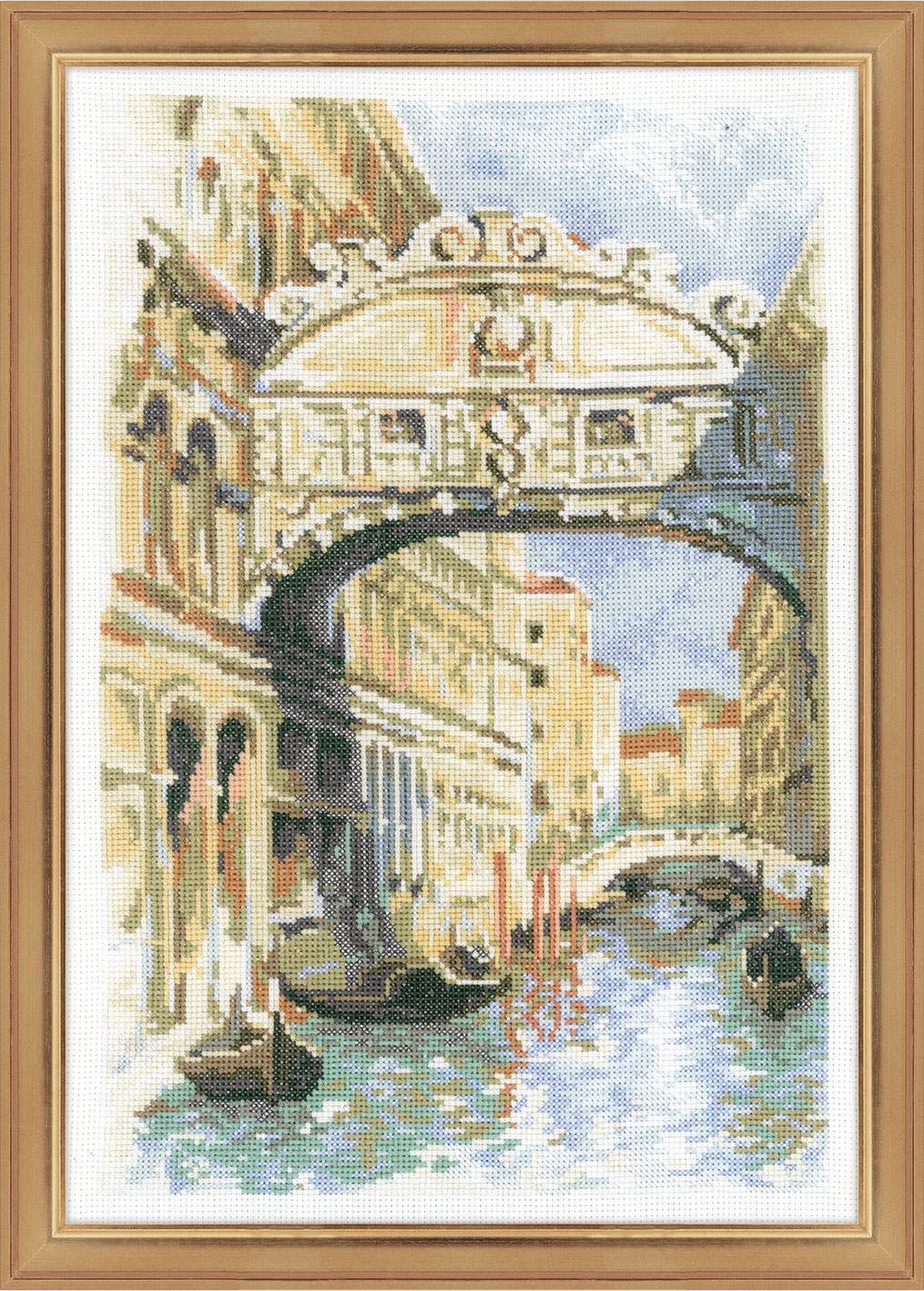Набор для вышивания крестом «Венеция. Мост вздохов» (1552)