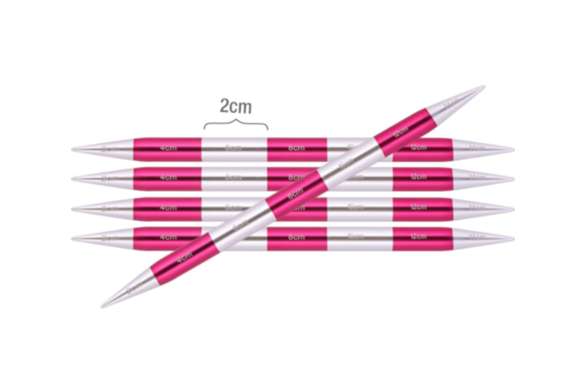 Чулочные спицы KnitPro SmartStix, длина спицы 20 см. 8 мм. Арт.42036