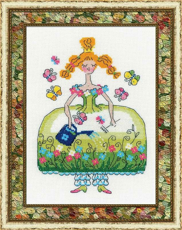 Набор для вышивания крестом «Принцесса Флорина» (1146) 20х26 см