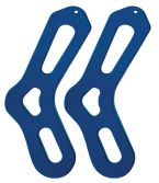 Блокаторы для вязаных носков KnitPro Aqua, 2 шт размер Large, 41+. Арт.10828