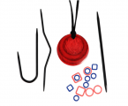 Вязальные магнитные ожерелья KnitPro Cherry Berry. Арт.35016