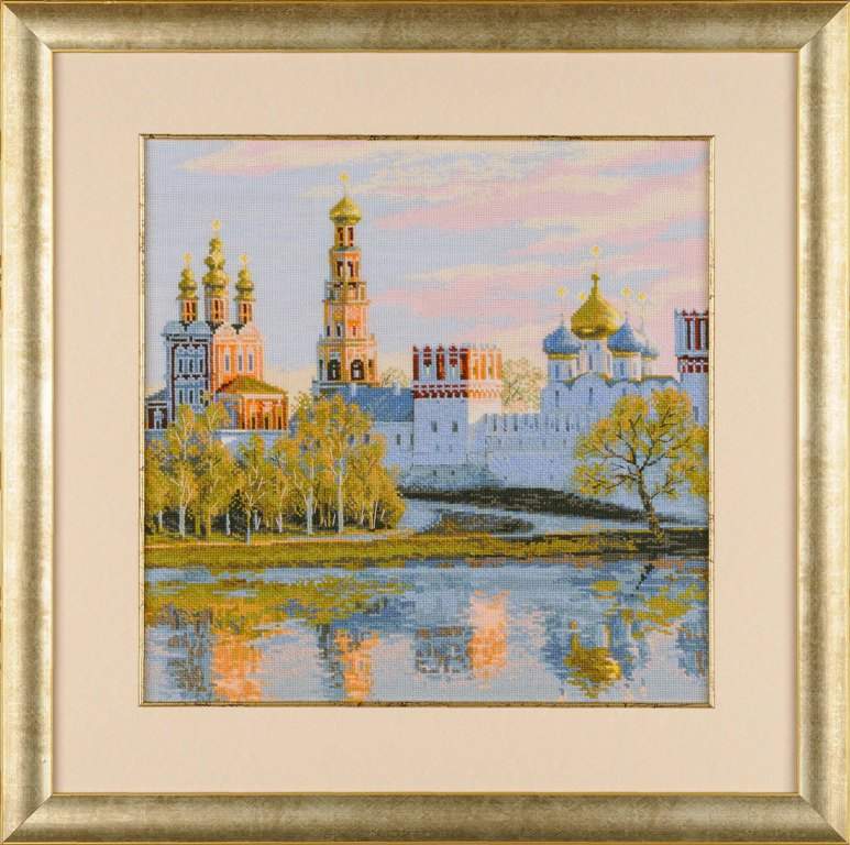 Набор для вышивания крестом «Москва. Новодевичий монастырь» (1430)