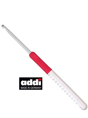 Addi premium крючок с пластиковой ручкой №0,5