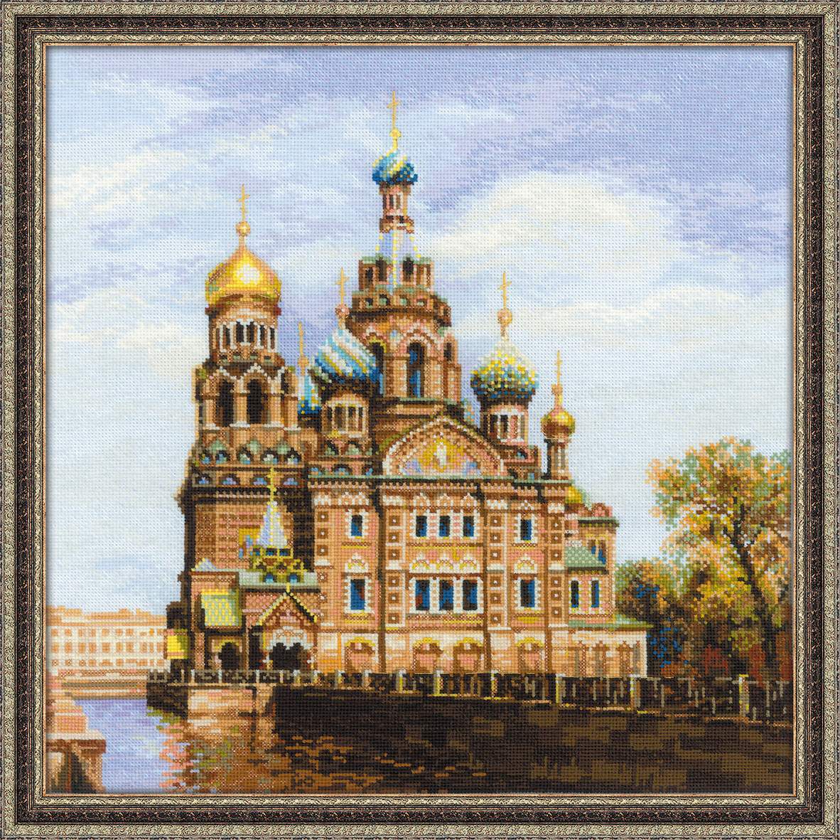 Набор для вышивания крестом «Санкт-Петербург. Храм Спаса-на-крови» (1548)