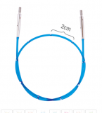 Леска KnitPro Smart Stix, голубая, 60 см. Арт. 42173
