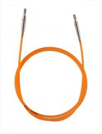 Оранжевая леска для съемных спиц KnitPro, 80 см. Арт.10634