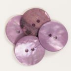 Пуговица Drops жемчуг Round (purple) (20mm) #609